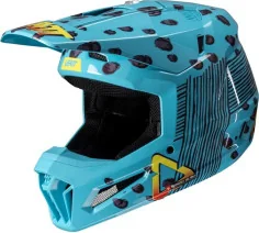 Kit Casca Moto Copii 3.5 V25 Cheetah Ochelari 2.5