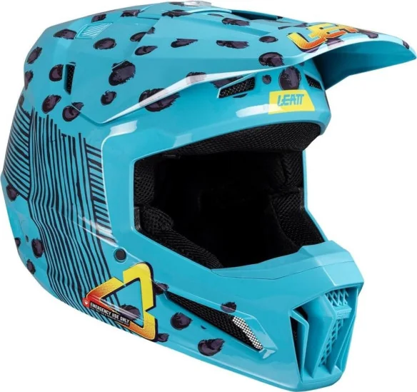 Kit Casca Moto Copii 3.5 V25 Cheetah Ochelari 2.5