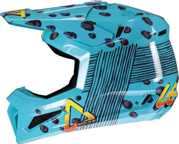 Kit Casca Moto Copii 3.5 V25 Cheetah Ochelari 2.5