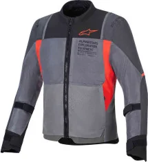 Geaca Moto Textila ST-2 Air Grey Red Black 25
