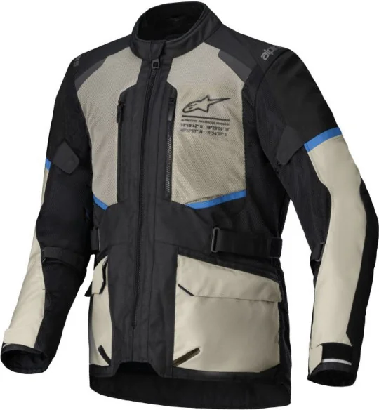 Geaca Moto Textila Andes Air Drystar Black Gray Blue 25