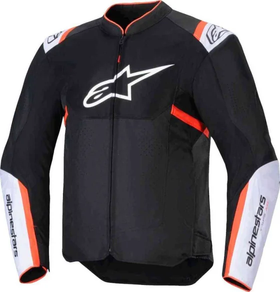 Geaca Moto Textila T-SPS Air V2 Black White Red 25