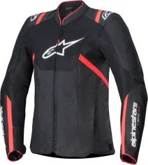 Geaca Moto Textila Dama Stella T-SPS Air V2 Black White Red 25