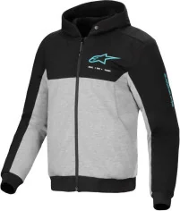 Geaca Moto Textila Chrome V2 Sport Black Grey Teal 25