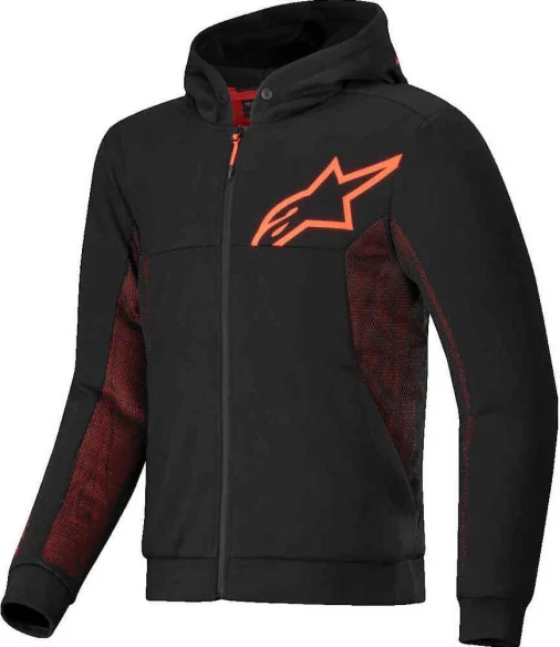 Geaca Moto Textila Chrome Air Black Red 25