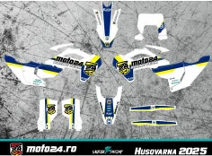 Kit Stickere Moto24 Racing HSQ TBI Blue 24-25