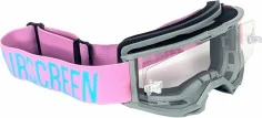 Ochelari Moto MX Enduro LITE 01 EX Pink Blue Clear Lens