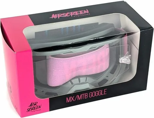 Ochelari Moto MX Enduro LITE 01 EX Pink Blue Clear Lens