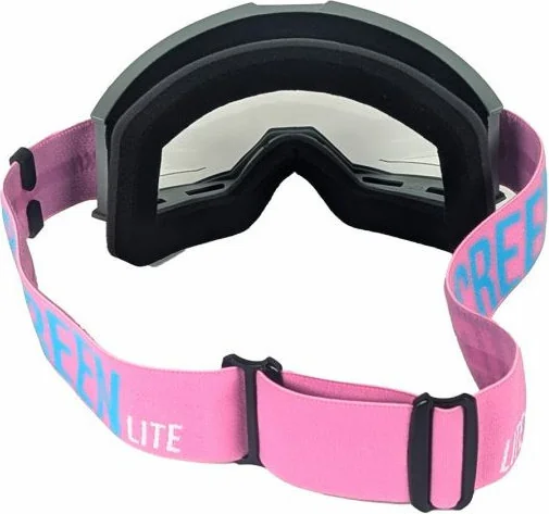 Ochelari Moto MX Enduro LITE 01 EX Pink Blue Clear Lens