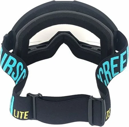 Ochelari Moto MX Enduro LITE 01 EX Black Blue Clear Lens