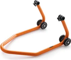 Rear wheel work stand