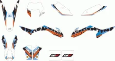 ARGENTINA SIX DAYS GRAPHICS KIT