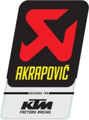 AKRAPOVI STICKER