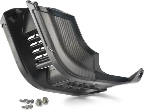 Factory skid plate