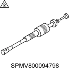 Valve rubber extraction tool