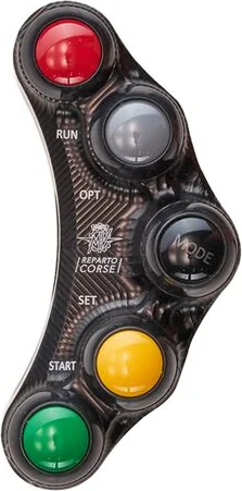 Racing push-button panel
