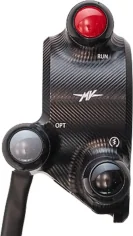 Racing push-button panel