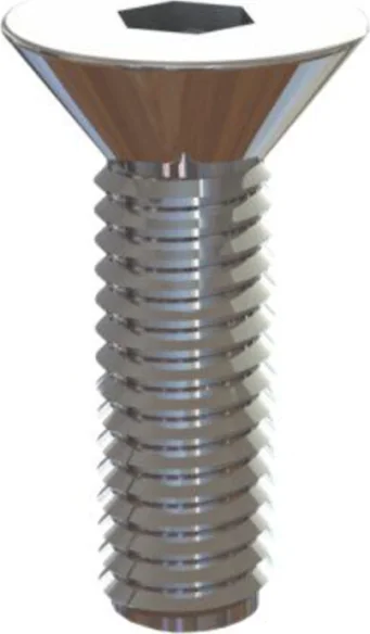 Special screw for plate