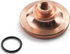 Factory cylinder head combustion chamber insert