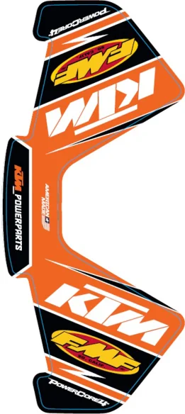 FMF POWERCORE 4 STICKER