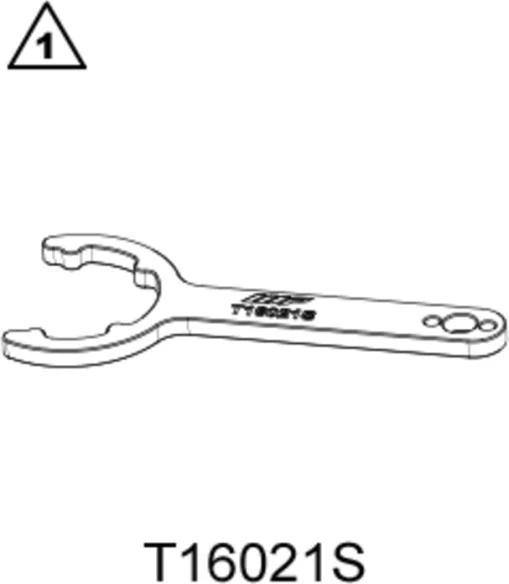 MX steering damper mounting tool