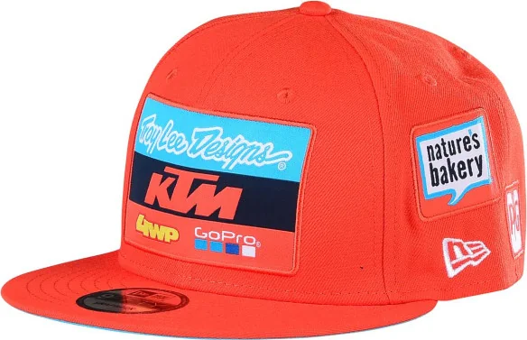 TLD TEAM HAT ORANGE