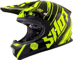 Casca Furious Genesis Neon Yellow Copii