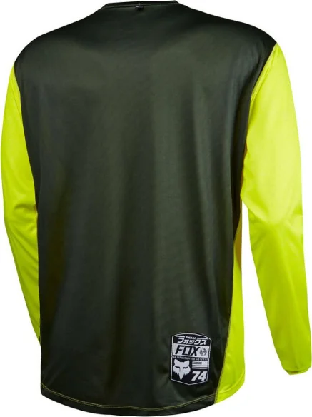 Tricou Bike Indicator LS Yellow Flo