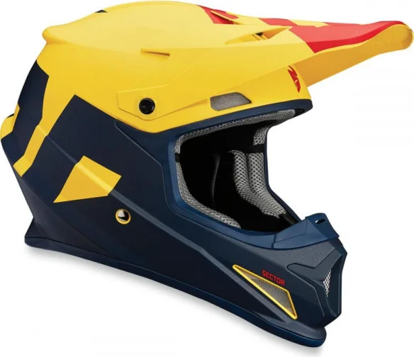 Casca Sector Level Navy Yellow Copii
