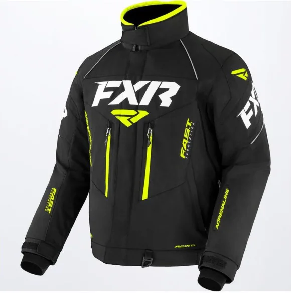 Geaca Snowmobil Adrenaline Black Hi Vis