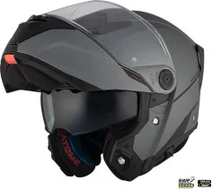 Casca Moto Flip-Up MT Atom 2 SV A2 Titanium Mat