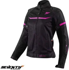 Geaca Moto Textila Dama SD-JR30.2 Mojave Black Fuchsia