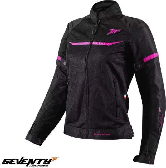Geaca Moto Textila Dama SD-JR30.2 Mojave Black Fuchsia