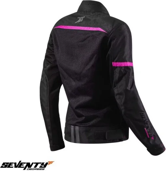Geaca Moto Textila Dama SD-JR30.2 Mojave Black Fuchsia