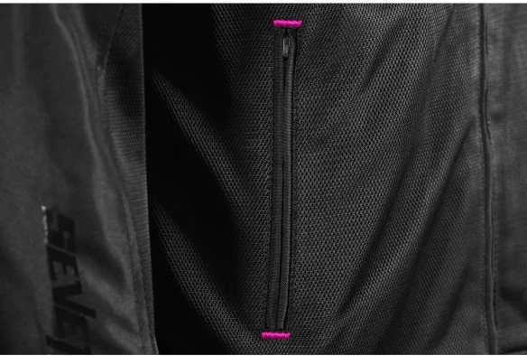 Geaca Moto Textila Dama SD-JR30.2 Mojave Black Fuchsia