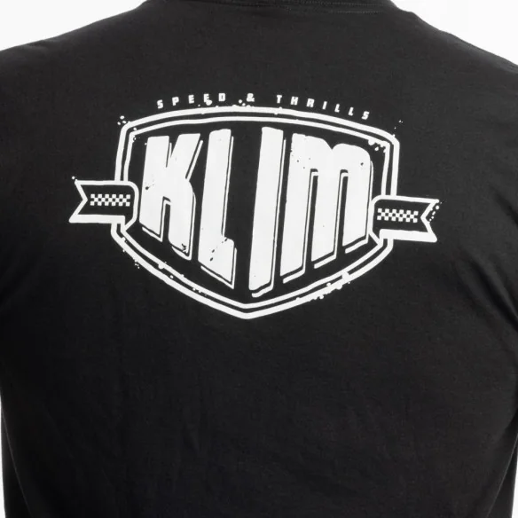 Tricou Full Throttle Tri-Blend Black White