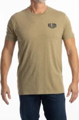 Tricou Full Throttle Tri-Blend Coyote Brown Heather Asphalt