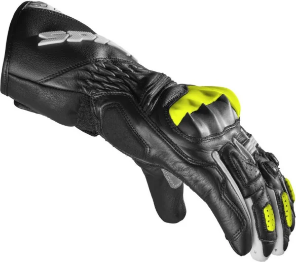 Manusi Piele STS R2 Black Yellow