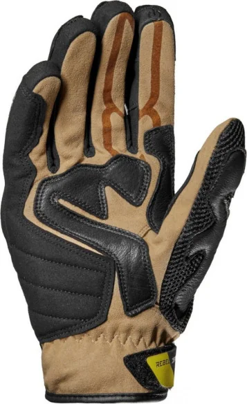 Manusi Textile Rebel Black Gold Yellow