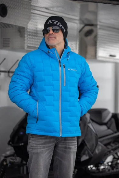 Geaca Snowmobil Insulated Boulder Electric Blue Lemonade