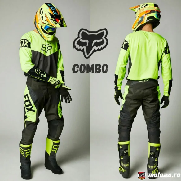 Combo Pantaloni Tricou 180 Revn Black Yellow 2021