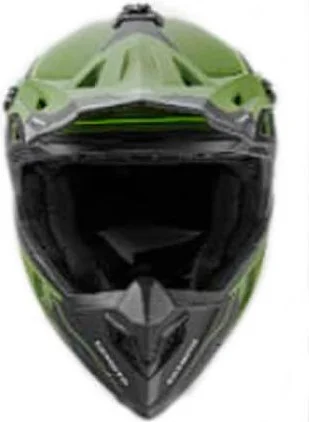 Casca Off Road ATV Verde Camo-Negru