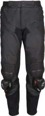 Pantaloni Moto Piele Ghost Black