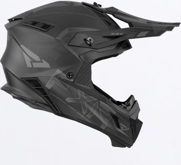 Casca Moto Enduro Snow Helium Carbon With D-Ring Alloy