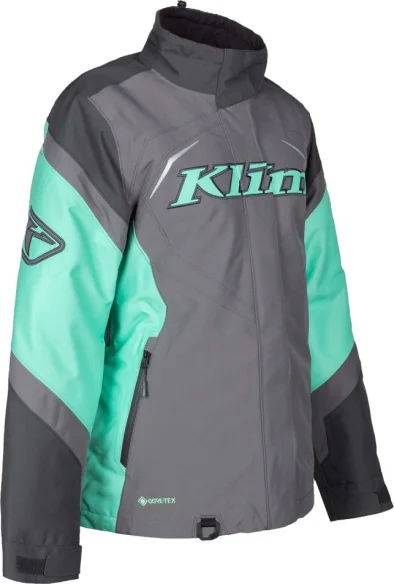 Geaca Snowmobil Copii Insulated Spark Asphalt-Wintermint