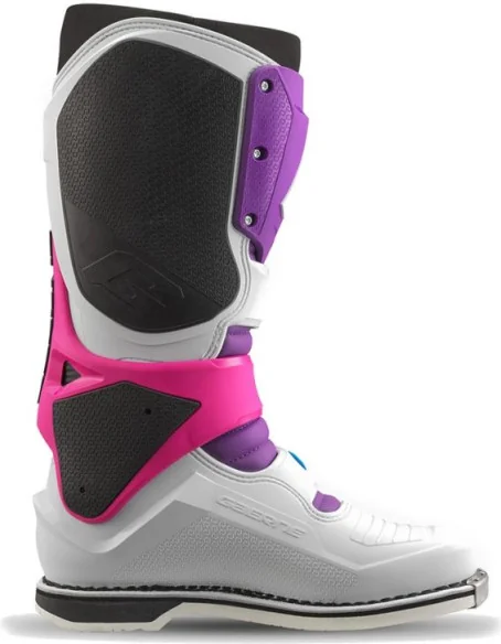 Cizme Moto MX Enduro SG22 Enduro Purple White Rhodamine 24x