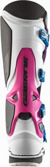 Cizme Moto MX Enduro SG22 Enduro Purple White Rhodamine 24x