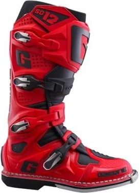 Cizme Moto MX Enduro SG12 Enduro Red Black 24