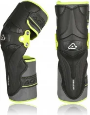 Genunchiere Moto X-Strong Black Yellow