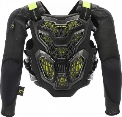 Armura Moto MX Copii Spektrum Body Pro CE Level 2 Black Yellow